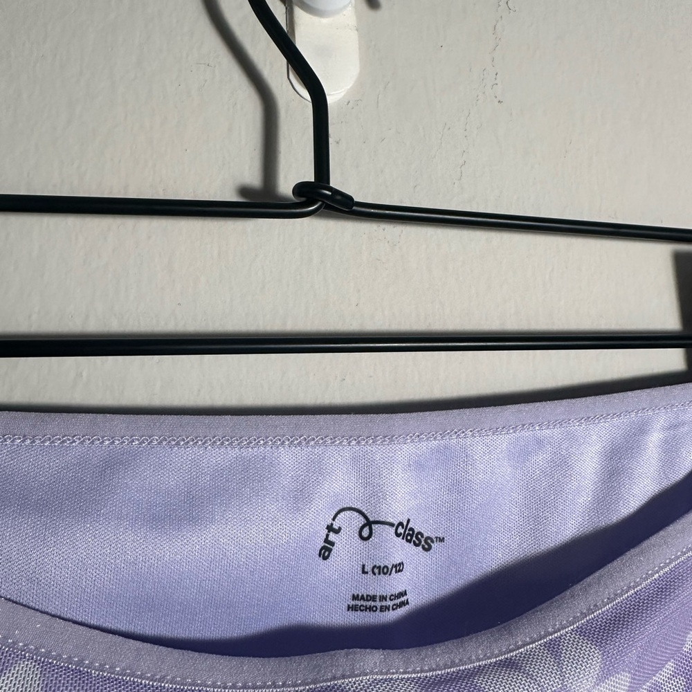 Art Class Floral Purple Skirt - Picture 3 of 3